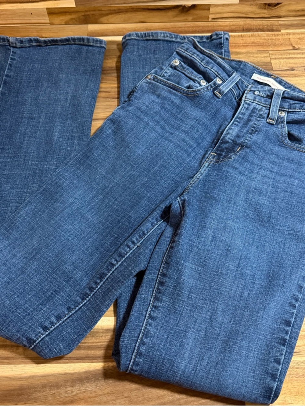 Levi's Women's Boot Cut Jeans - Medium Blue Denim